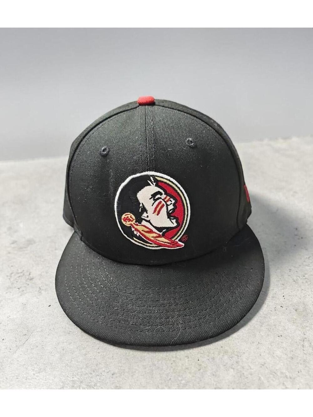 Florida State Seminoles New Era 9FIFTY Snapback Hat Black/Red – Preowned - Read